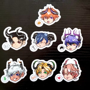 Obey Me Brother&#39;s Sticker Pack!