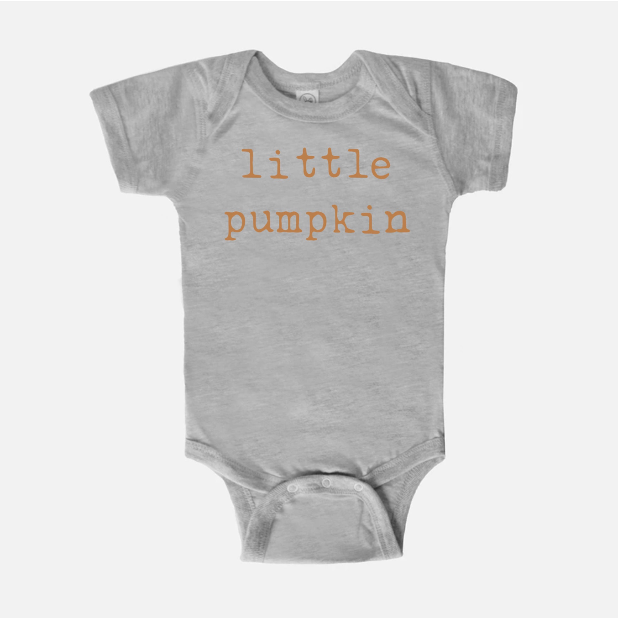 Little Pumpkin Baby Onesie 100 Cotton Infant Toddler Etsy