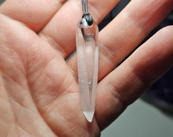 レムリアンクォーツペンダントトップ Lemurian 日本 Etsy - pendent quartz ネックレス・ペンダント