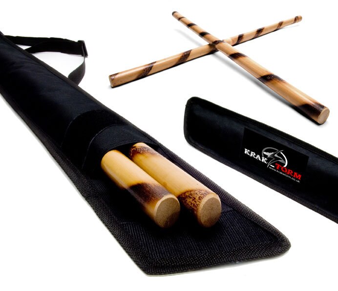 Krakstorm Escrima Sticks 3/4 pair W/bag FMA Kali Arnis Etsy
