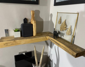 Tabatha the rustic corner shelf.