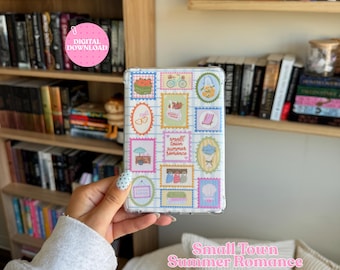 Summer Romance Kindle Insert | Summer Kindle Decor | Romance Trope | Kindle Decor | Cute Kindle Inserts | Book Lover | Digital Download