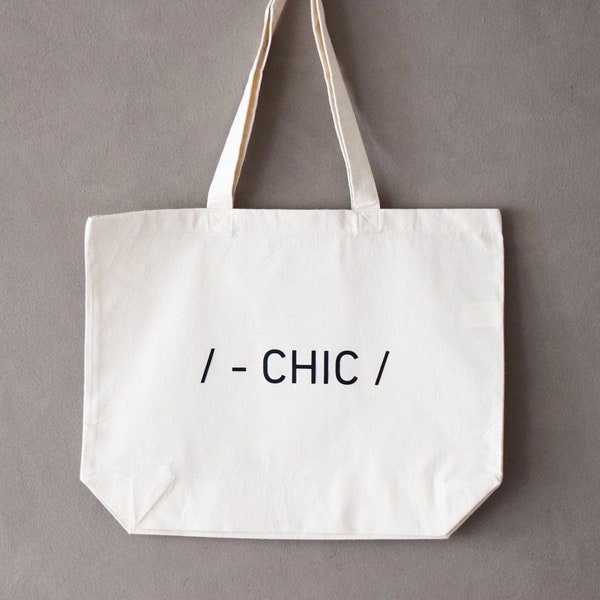 The Minimalistic Collection | Personalised Tote Bag | Custom Totes |  Maxi Tote Bag | Recycled Cotton | Birthday Gift | Personalised Gift