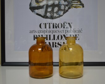 Glass Apothecary Jar Etsy
