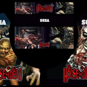 Home build bartop arcade graphics - House of Dead themed, made to fit your cabinet