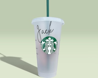 Personalised Starbucks Cold  Cup Gift 24oz