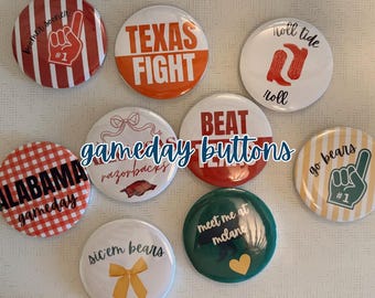 Gameday College Team Buttons