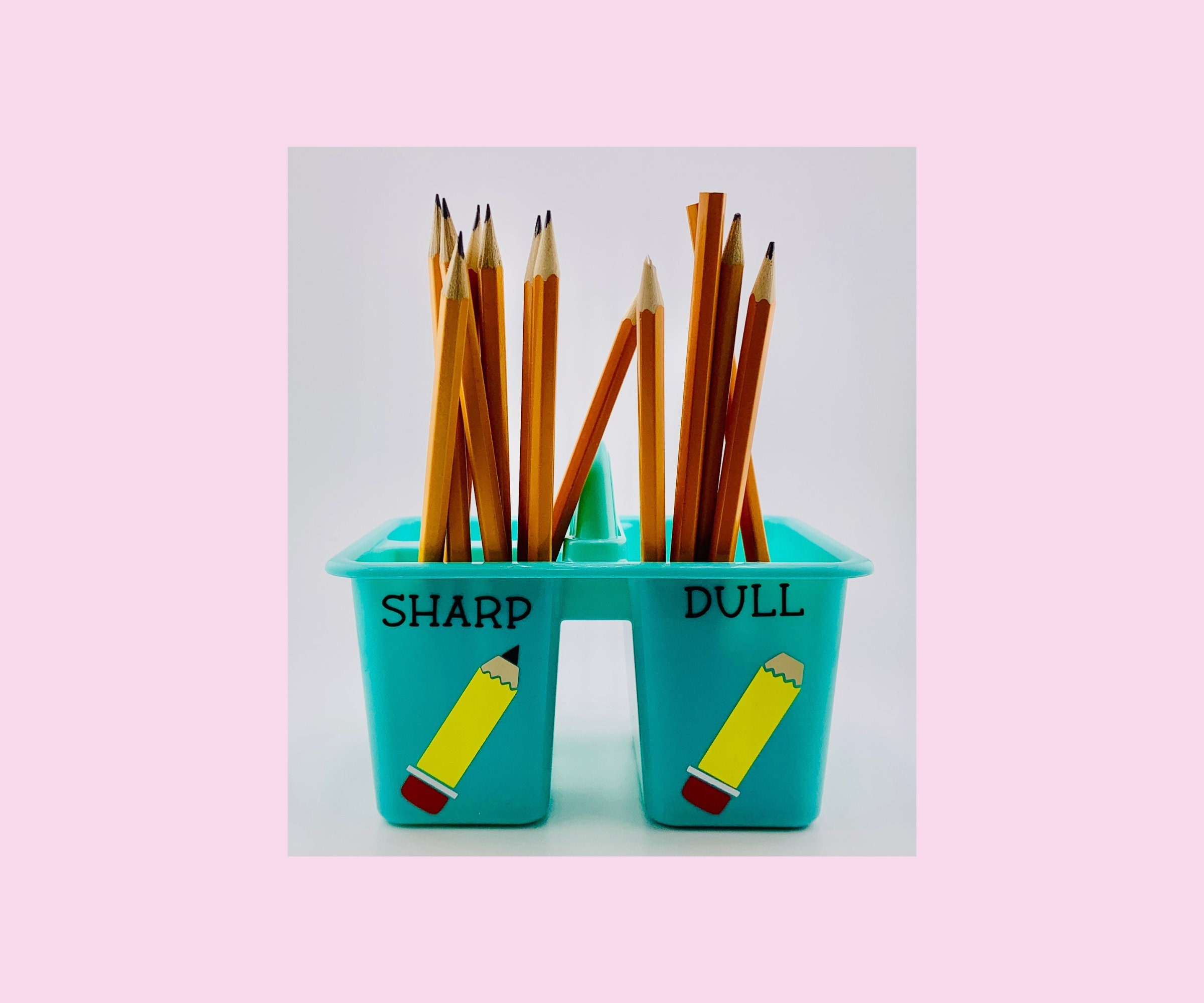  Sharp Dull Pencil Holder, Handmade Pencil Shaped Pen Holder,  Cute Funny Pencil Storage Organizer Pencil Container Dispenser, Cool  Stationery Rack Desktop Decor,For Home, Office, School (Orange) : Office  Products