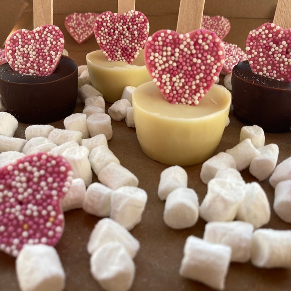 Hot chocolate stirrers / Valentine’s Day / Mother’s Day / Wedding Favours / for him / for her