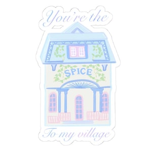 Lenox Spice village Kiss-Cut Stickers