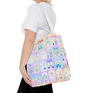 Lenox Spice Village watercolor Tote Bag