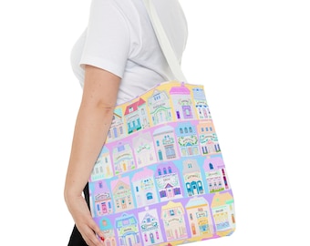 Bolsa de mano con acuarela de Lenox Spice Village