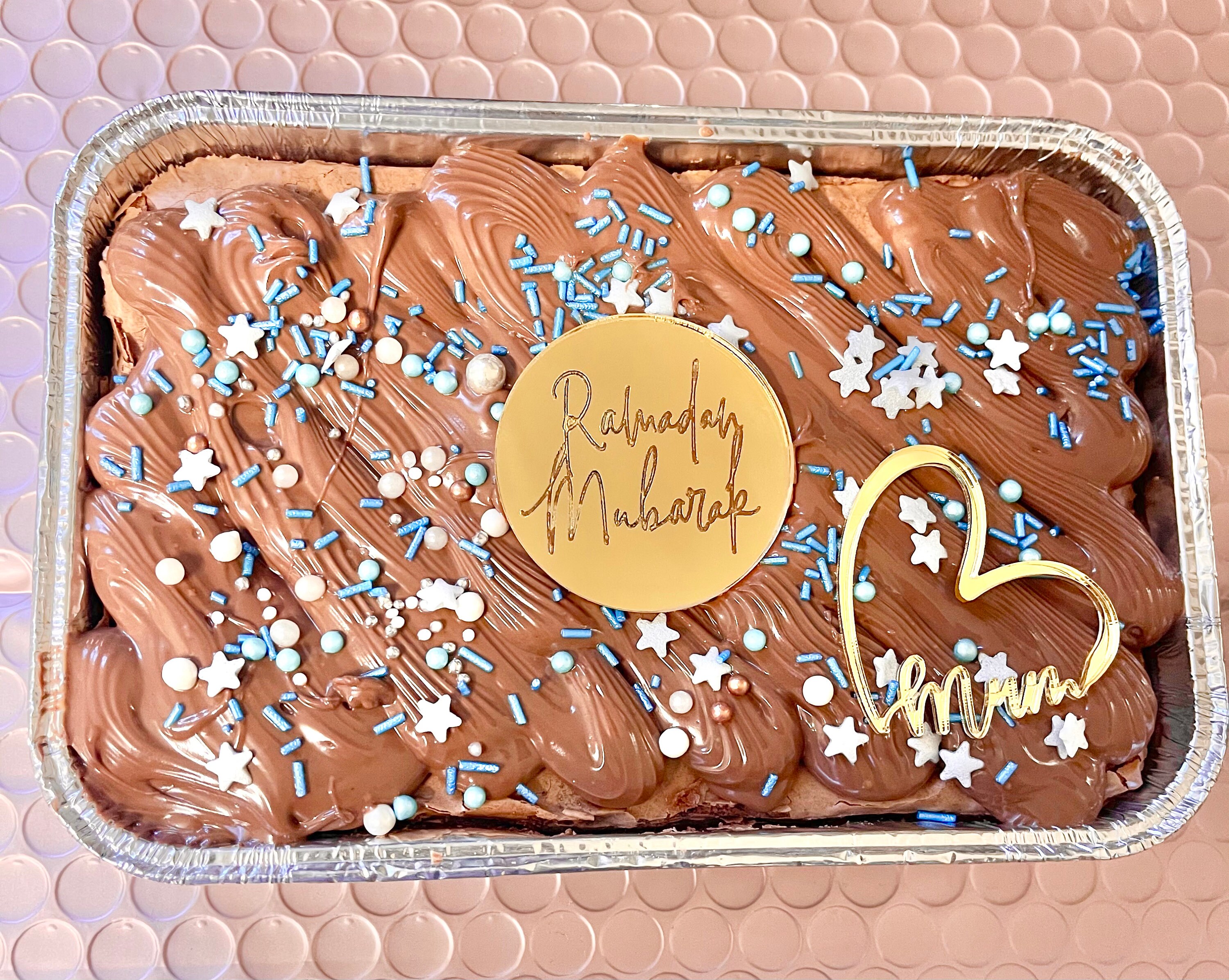 Halal Letterbox Personalised brownies Eid gift Ramadan treat Etsy