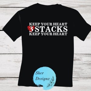 Keep Your Heart 3 Stacks Andre 3000 outkast tshirt Lyrics UGK Rap Lyrics Quotes Legend Classic Song image 1