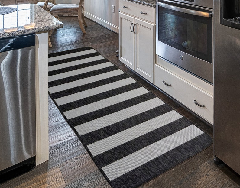 Kitchen runner rug 2.2x6.5 Non slip kitchen rug mat Low Etsy