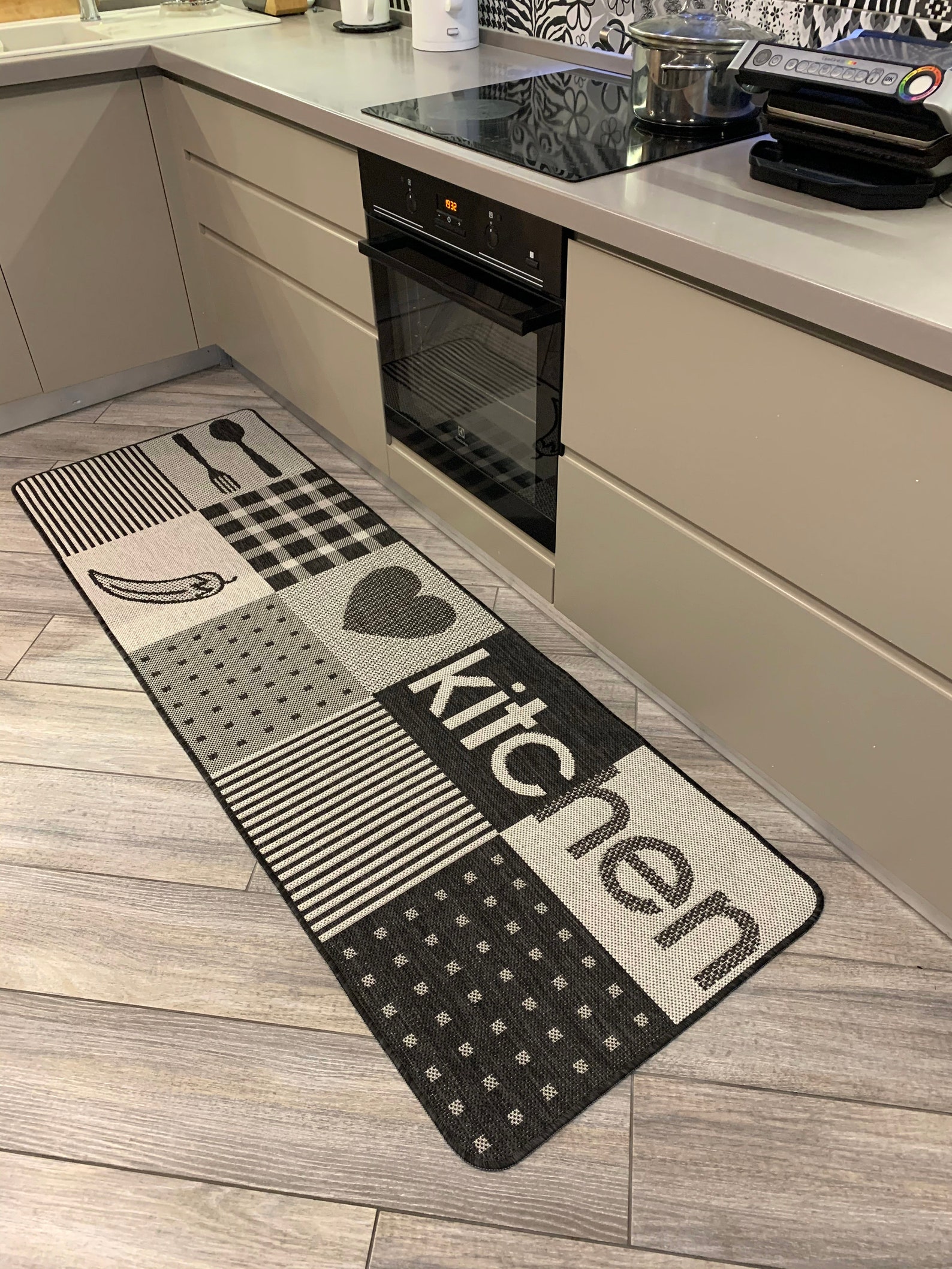 Long kitchen runner rug 2.2x6.5 Kitchen floor rug mat Non Etsy