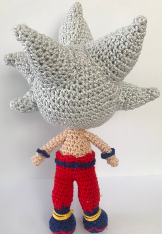 Crochet // goku Ultra Instinto Patrón Amigurumi / goku - Etsy Finland Crochet // goku Ultra Instinto Patrón Amigurumi / goku - Etsy Finland