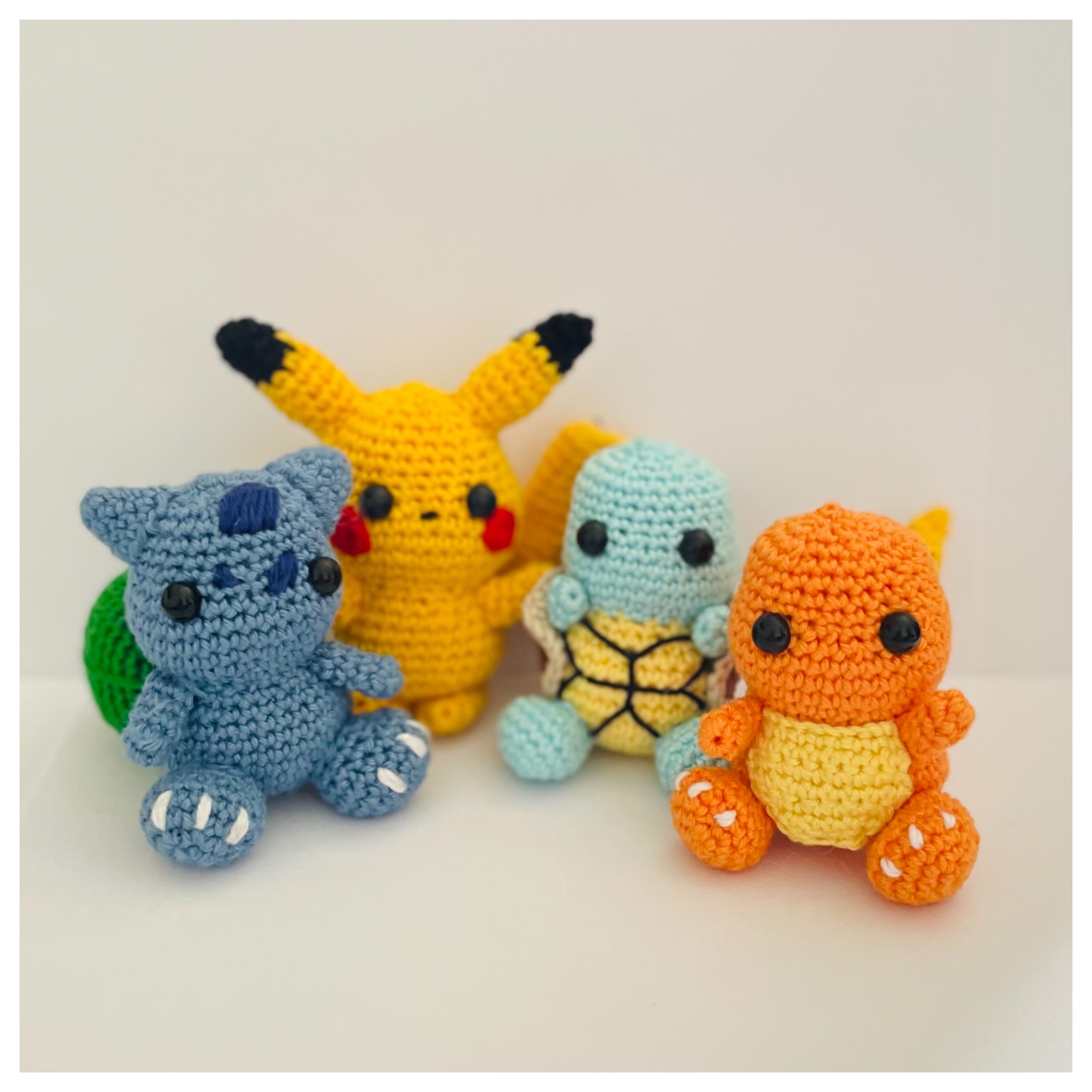 Pokemon Crochet Kit : Kit includes materials to make Pikachu and  instructions for 5 other Pokemon - Apollo