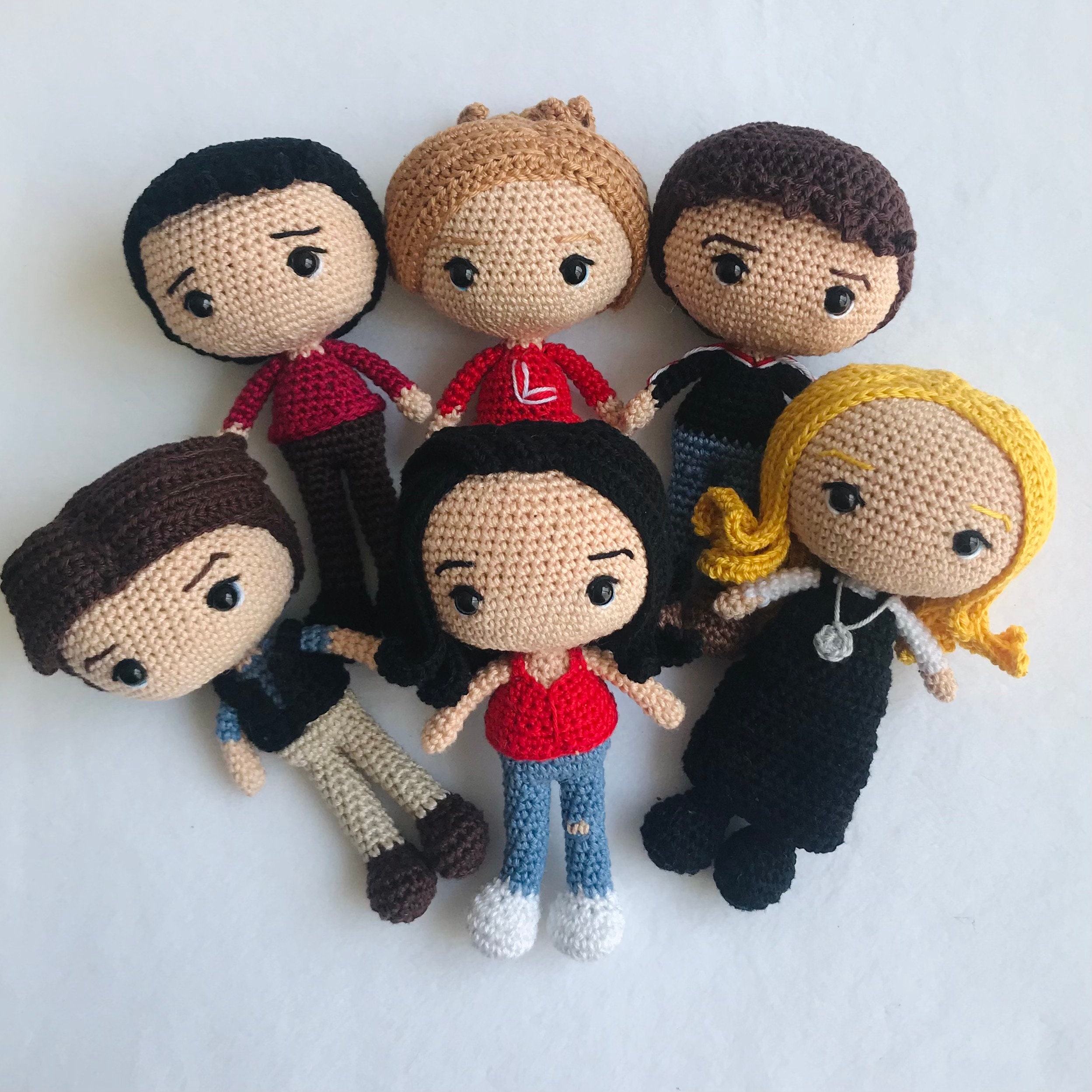 Crochet // Friends Patrón Amigurumi / Amigurumi Pattern Etsy