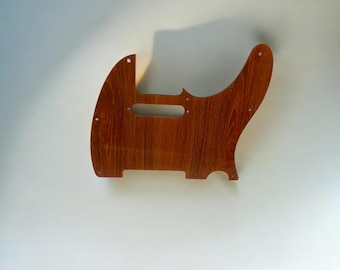 Telecaster Douglas Fir Acrylic Pickguard – A Stylish Upgrade