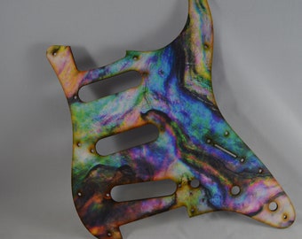Custom Abalone Pattern Stratocaster PickGuard