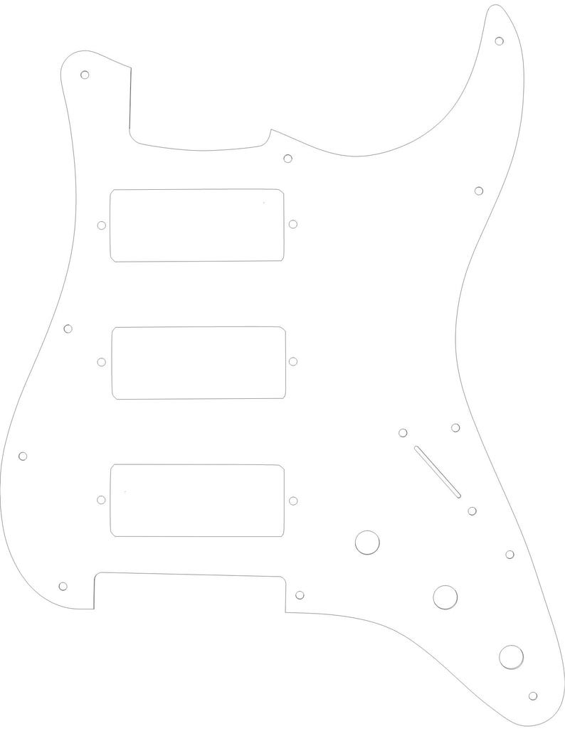 Fire Pattern Stratocaster Pickguard Custom Strat Guitar Upgrade HSS SSS 11-Hole Fender Compatible image 4