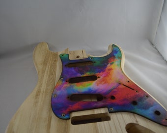 Custom Build Stratocaster Pickguard Astro Pattern
