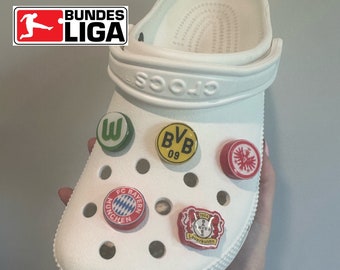 Bundesliga football team croc jibbitz