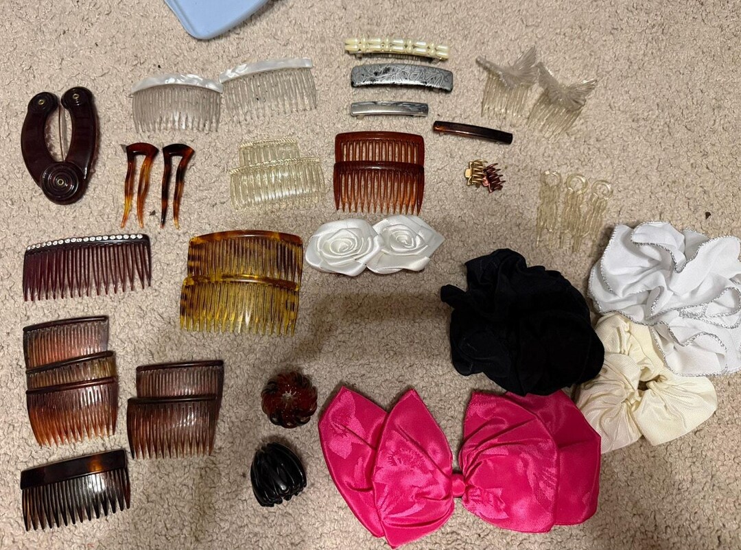 Goody Rance Vintage Hair Clips Lot Goody France Accessories Combs Barrettes - Etsy