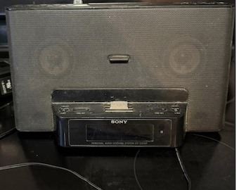 Sony ICF-CS15iP Ipod Personal Audio Docking System Tested Works