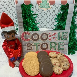 Elf Cookie Shop Printable Elf Printable Christmas Elf Tradition With ...