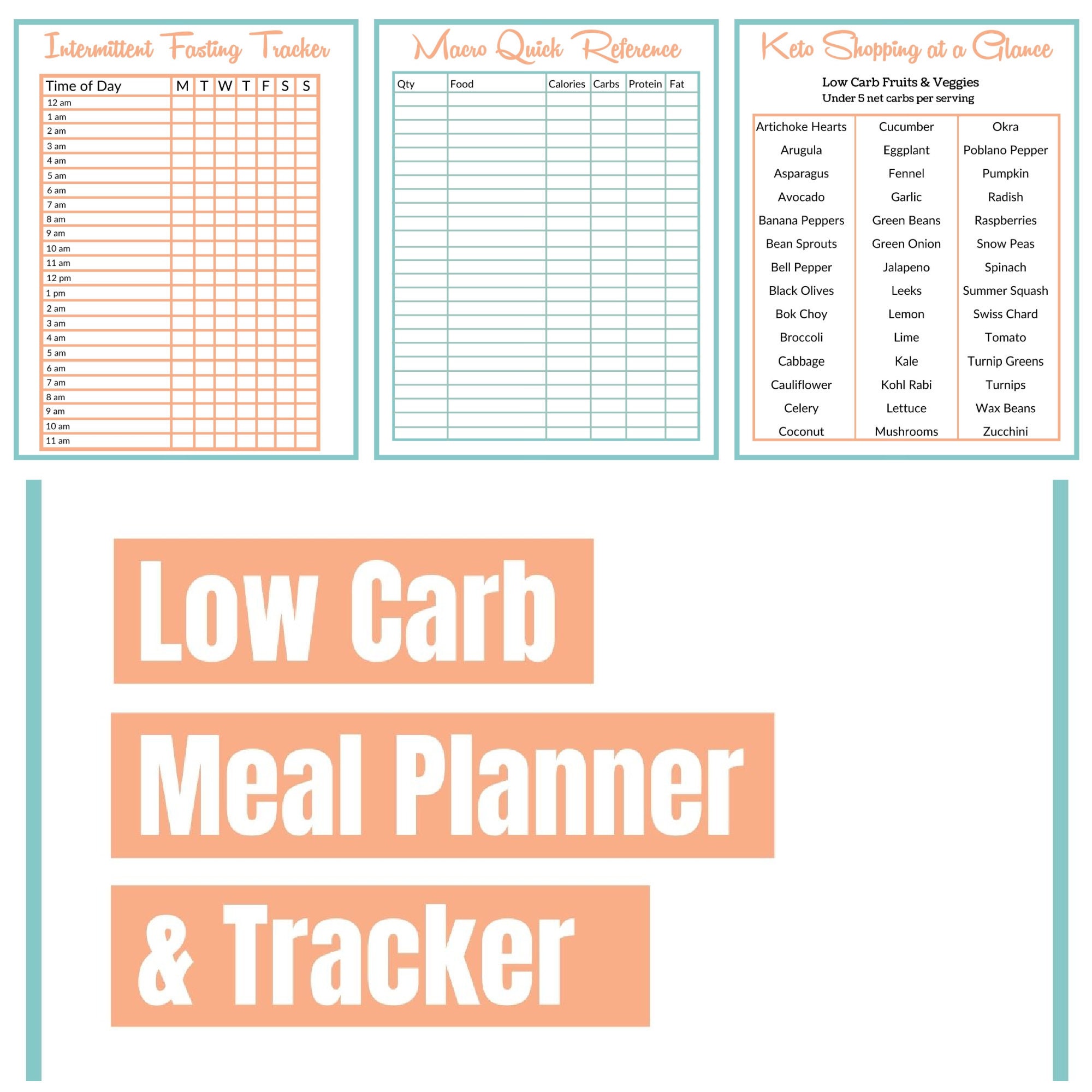 Keto Meal Plan Fitness Tracker Keto Food List Etsy keto-meal-plan-fitness-tracker-keto-food-list-etsy