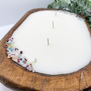 Dough Bowl Candle Vegan Soy Wax Eco-Friendly Holiday Gifts HomeDecor Custom Gifts image 4