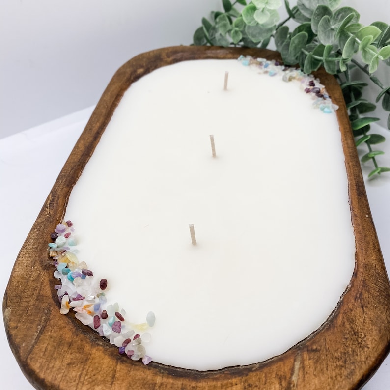 Dough Bowl Candle Vegan Soy Wax Eco-Friendly Holiday Gifts HomeDecor Custom Gifts image 5