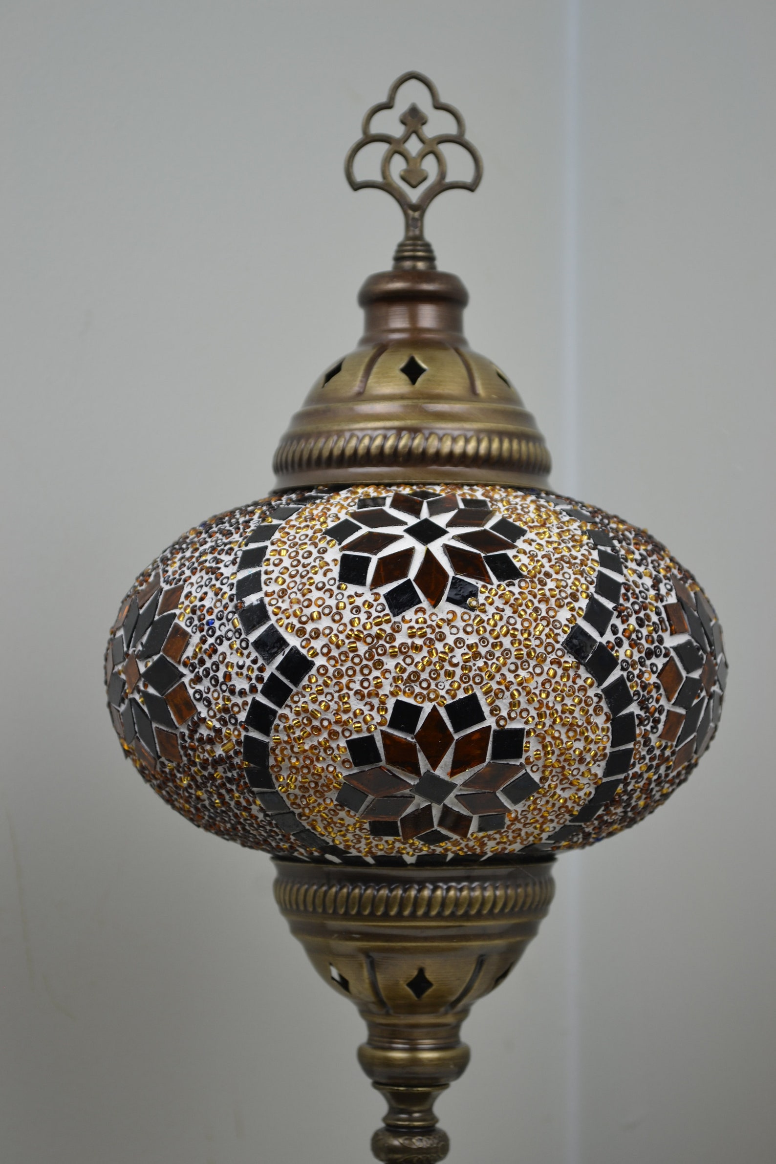 Table Lamp Turkish Moroccan Style Mosaic Lamp TL1GBSG3C7 Etsy