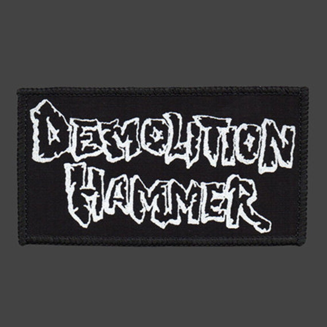 Demolition Hammer print patch brutal thrash metal band Etsy