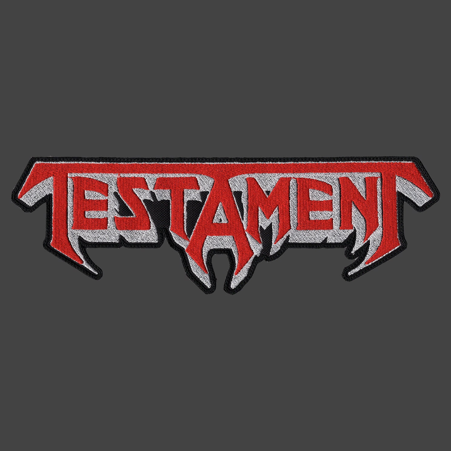 Testament embroidered back patch thrash metal band Etsy