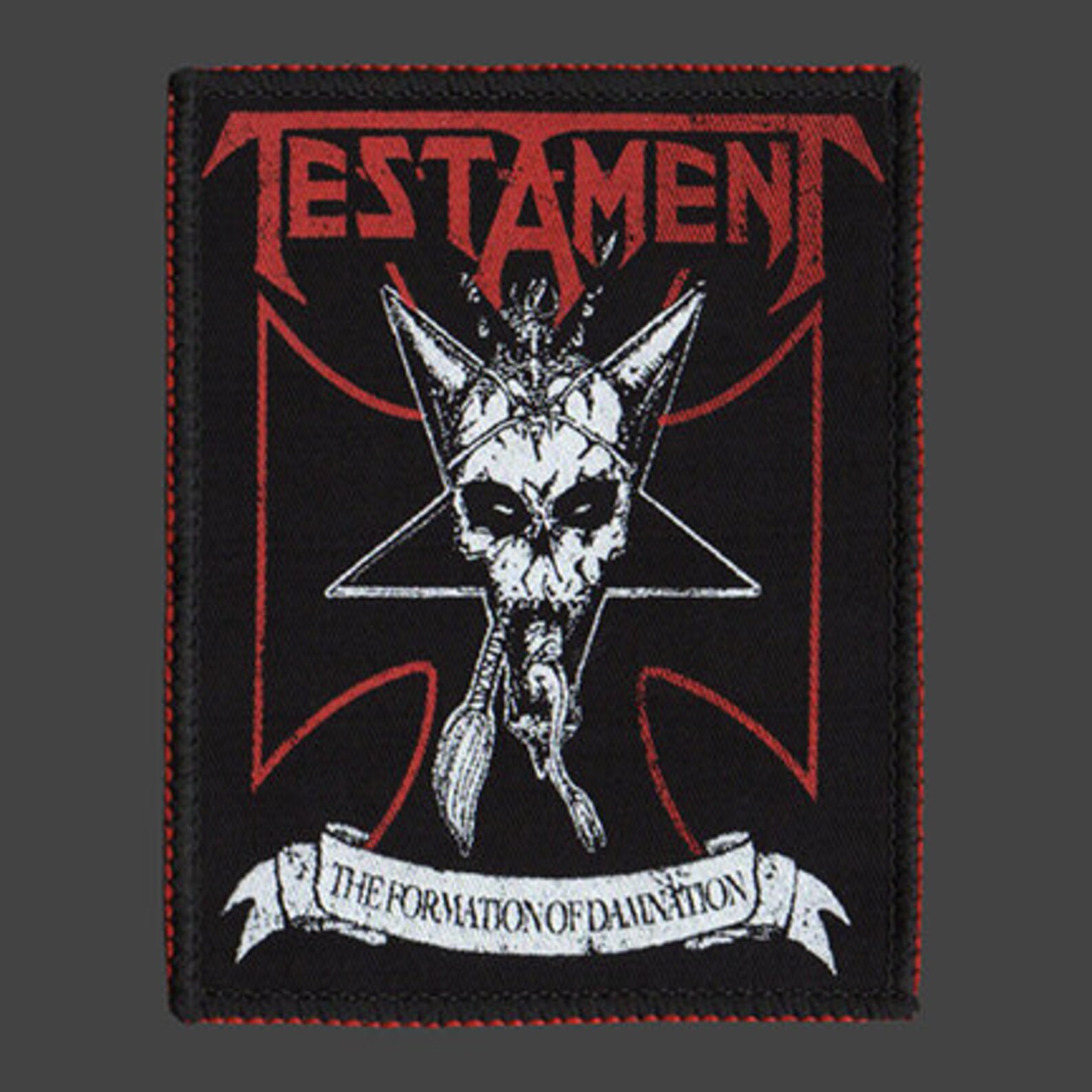 Testament print patch thrash metal band Etsy