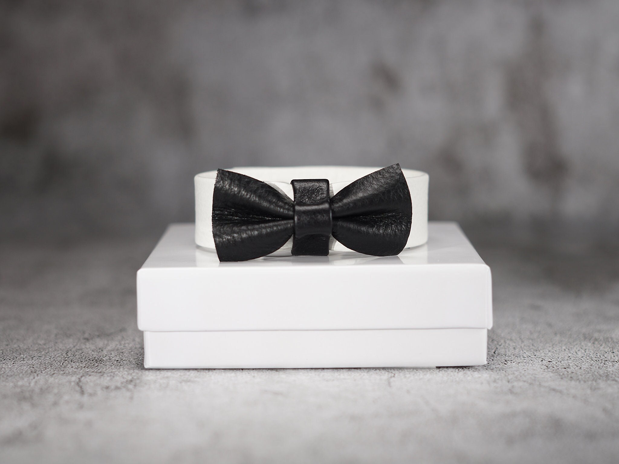 Leather Bow Tie Cock Ring Adjustable Bowtie Penis Ring Handmade Cock Strap - Etsy