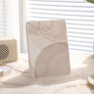 シンプルな女性用ベージュの新型 Kindle Paperwhite 2021/2022 ケース、Paperwhite 6.8 ケース Kindle 10th 11th Gen、Paperwhite 6.8 ケース カバー
