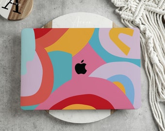 Rainbow Dream New Pro Mac Hard Protective Case Personalized Name For Macbook Air 11/13 Pro13/14/15/16 2008-2021 12 Inch