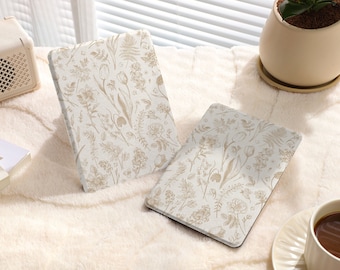Floral Toile 2024 All New Kindle Paperwhite 7" 12th Case, Kindle 11th 6", Kindle Paperwhite 10th 11th 6.8"