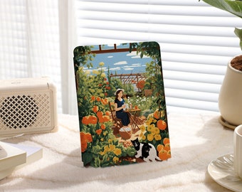 Rustic Afternoon Tea All New Kindle Paperwhite 2021/2022 Case, Paperwhite 6.8 Case Kindle 10th 11th Gen, Paperwhite 6" Case Cover