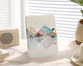 Colorful Iceberg Illustration Kindle Paperwhite Case (2021/2022)