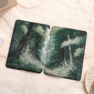 Forest All New Kindle Paperwhite 2021/2022 Case, Paperwhite 6.8 Case Kindle 10th 11th Gen, Paperwhite 6.8 Case Cover image 5