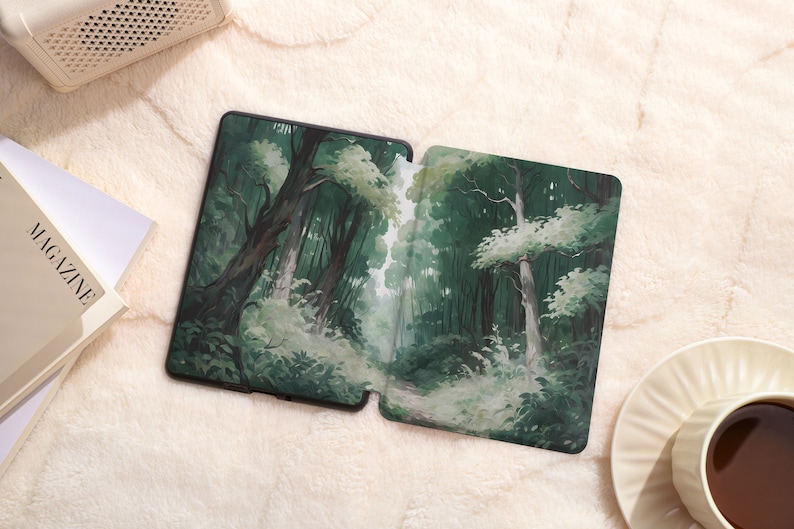 Forest All New Kindle Paperwhite 2021/2022 Case, Paperwhite 6.8 Case Kindle 10th 11th Gen, Paperwhite 6.8 Case Cover image 5