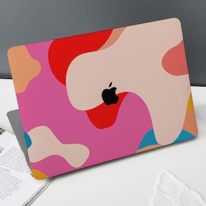 Beige Pink Cows New Pro Mac Hard Protective Case Personalized Name For Macbook Air 11 13 Pro13/14/15/16 2008-2022 Laptop