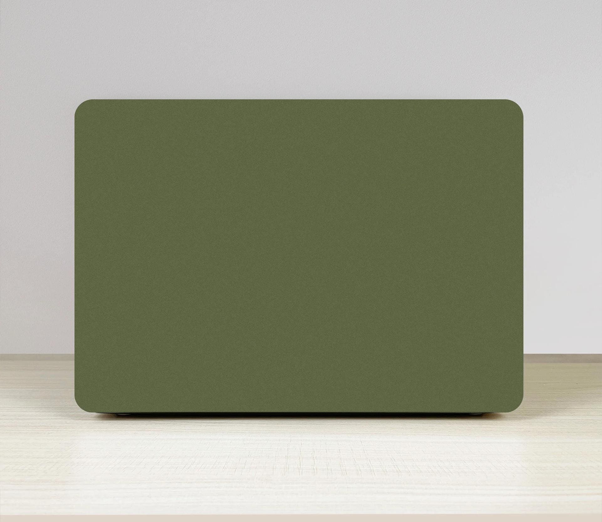 Olive Green Frosted Texture Macbook case Cover for MacBook Air 11