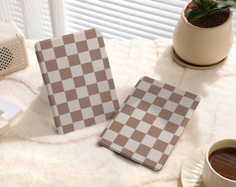 Checkerboard 2024 All New Kindle Paperwhite 7" 12th Case, Kindle 11th 6", Kindle Paperwhite 10th 11th 6.8"