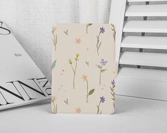 Little Flowers Kindle Paperwhite Case, Kindle Paperwhite Case 11th Generation, All New Kindle Case Kindle Cover, Kindle Case